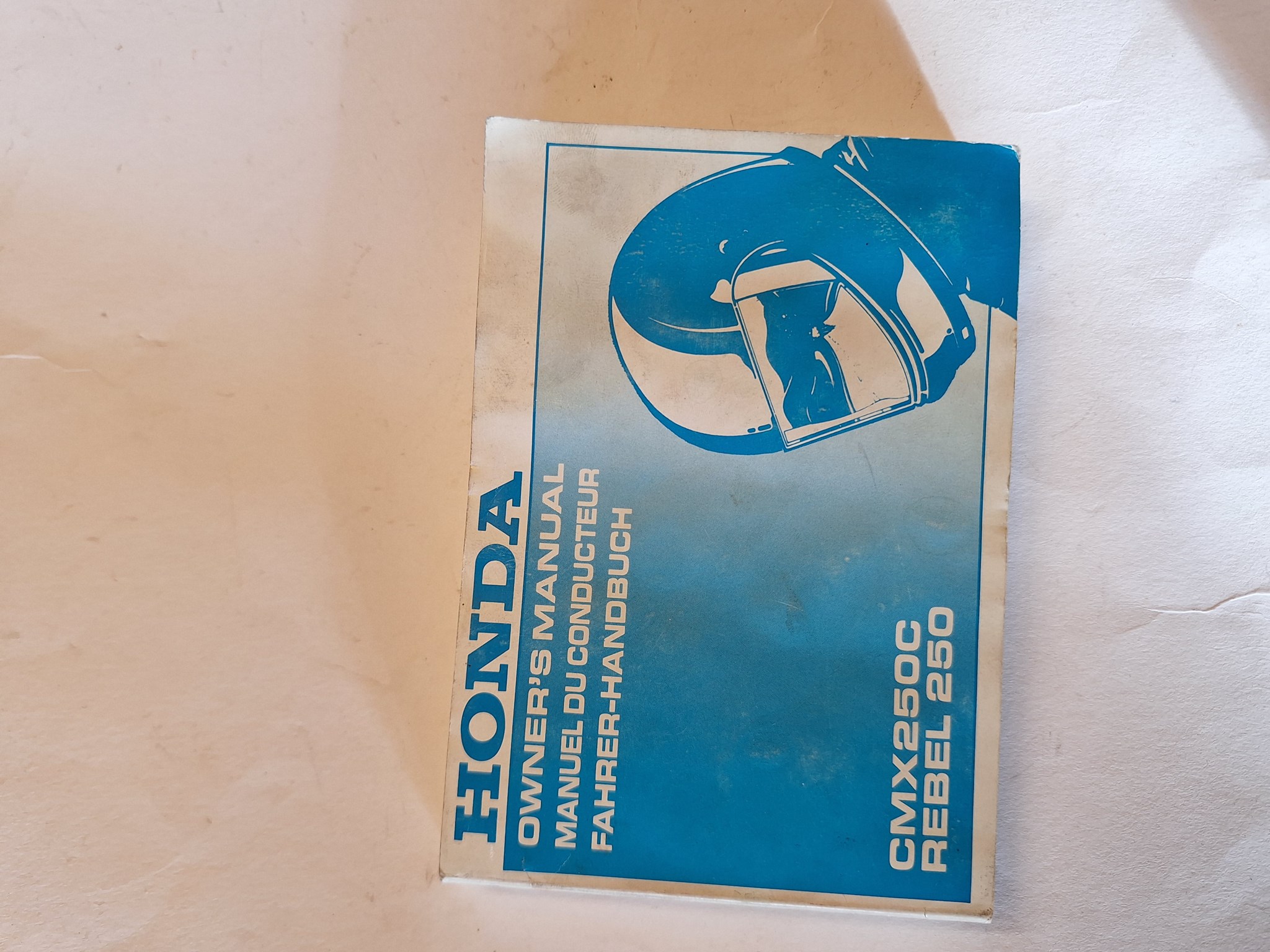 Picture of Fahrerhandbuch  Honda  CMX250C REBELL